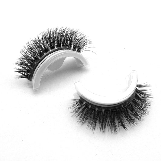 Self-Adhesive False Eyelashes, No Glue Needed Natural Lashes